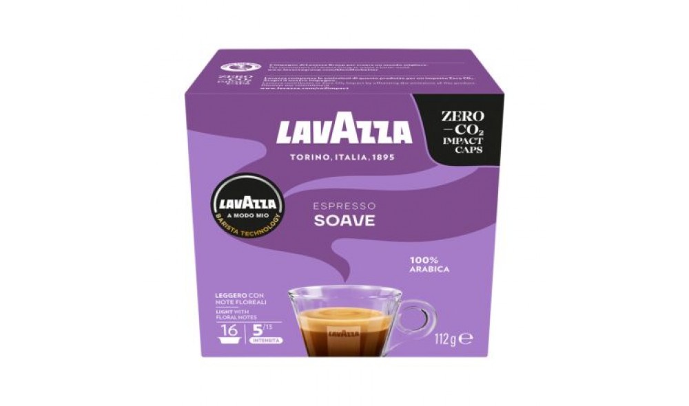 Boutique Lion - Lavazza 16 capsules café A Modo Mio Soave